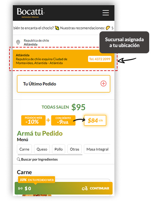 ¿Cómo se a qué sucursal fue asignado mi pedido? ¿Cómo se a qué sucursal fue asignado mi pedido?