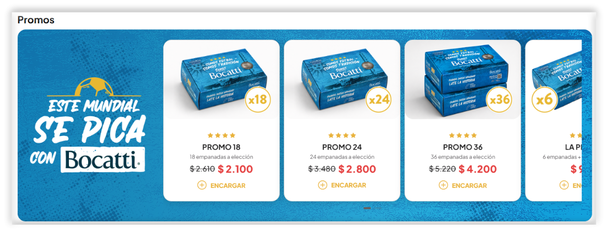 2. Agreg� productos a tu pedido