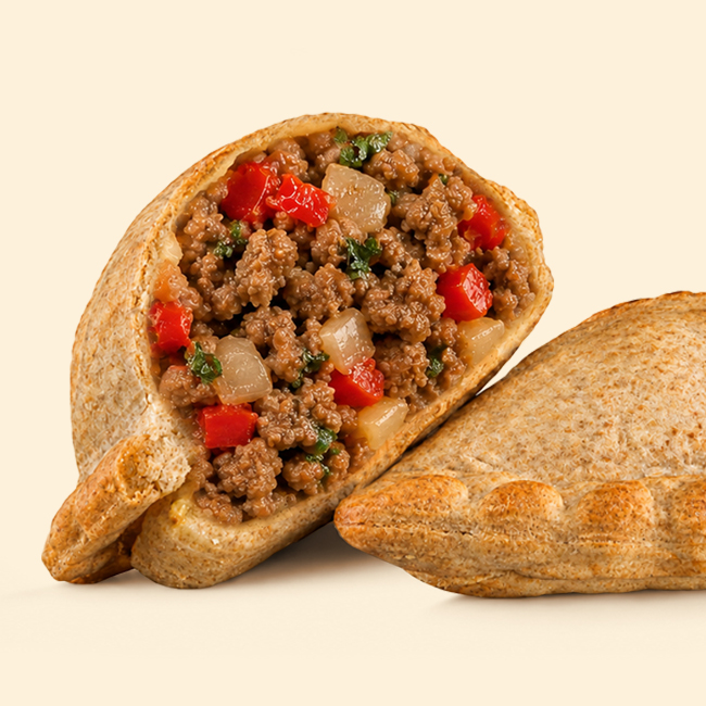 Carne con masa integral